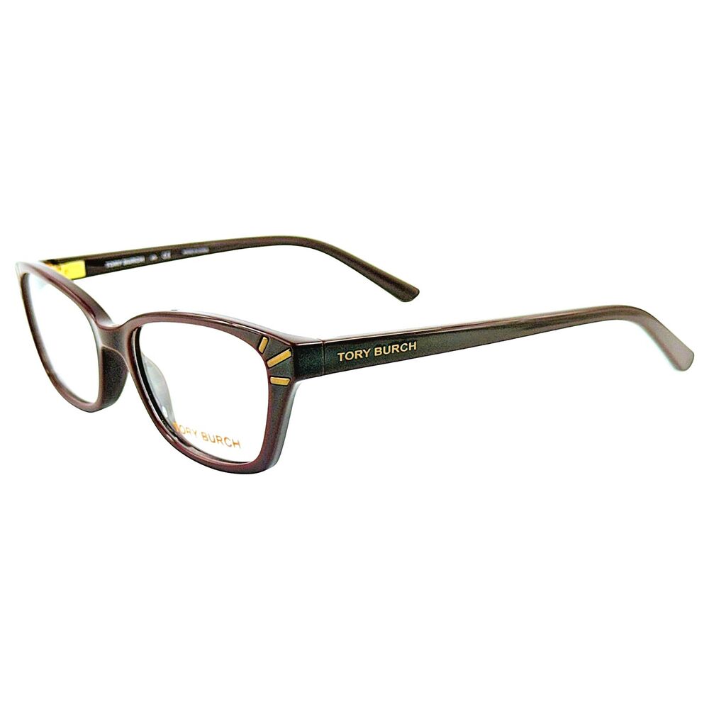 Tory Burch TY4002 Womens Plastic Eyeglass Frame 1681 Dark Bordeaux 52-16